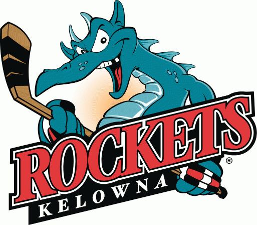 kelowna rockets 2000-pres primary logo iron on heat transfer